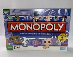 NEW Littlest Pet Shop Monopoly Board Game 2008 LPS 4 Rare Pets *SEALED Dachshund