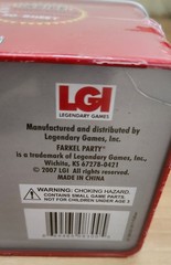 Let’s Have a Farkel Party Dice Game Tin Edition 2007 NEW SEALED. LGI Games