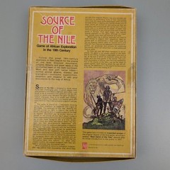 Vintage Avalon Hill Source Of The Nile Strategy Board Game 1979 USA Multicolor