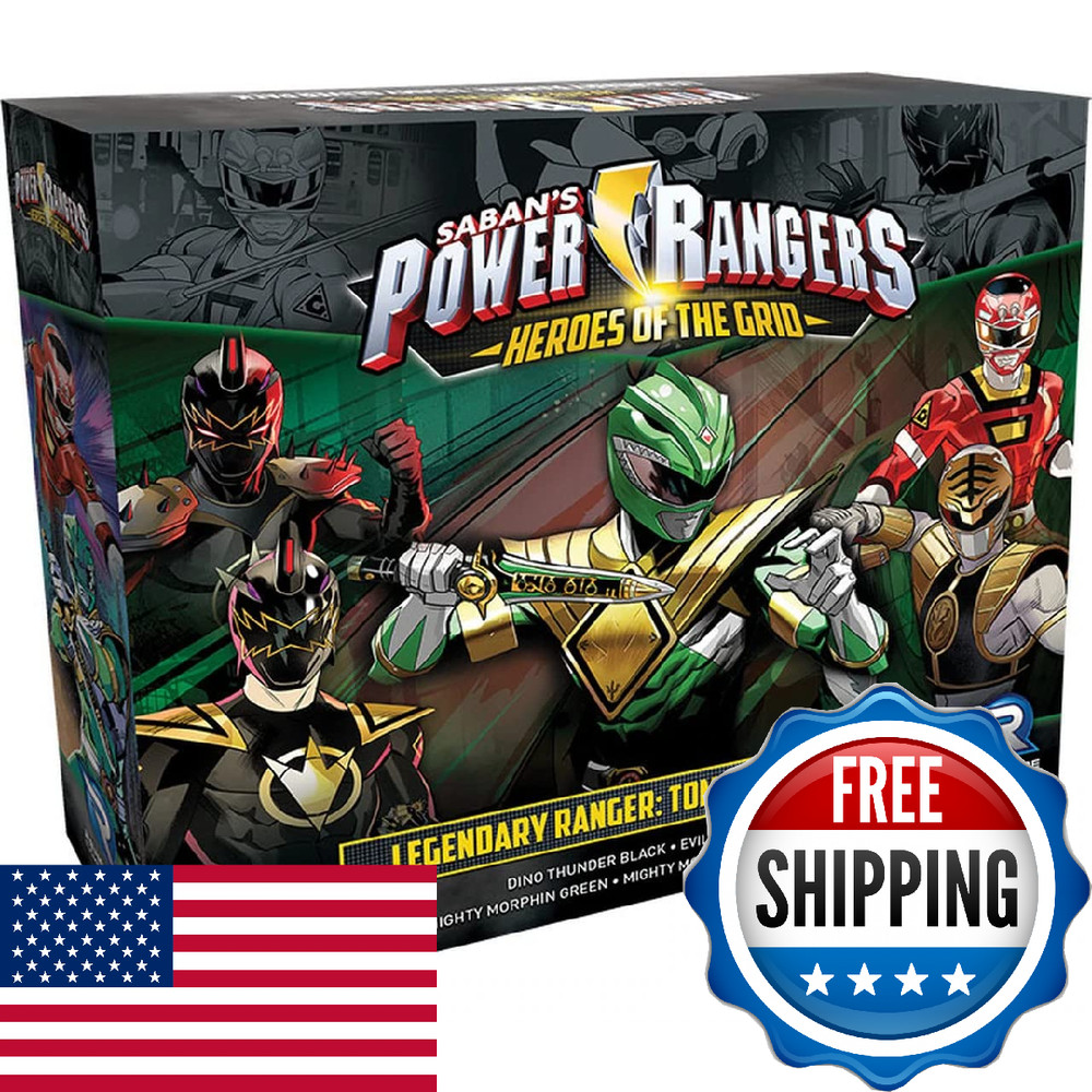 Renegade Game Studios Power Rangers Heroes Of The Grid Tommy Oliver Legendary