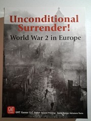Unconditional Surrender! World War 2 in Europe GMT Games Unpunched (2017 ed.)