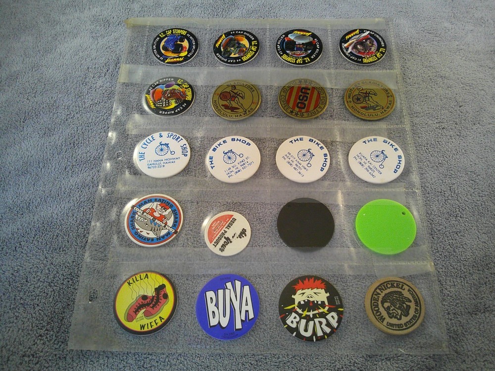 Vintage 1990’s POG Assortment – Qty of 19 – Page#6 one wooden nickel