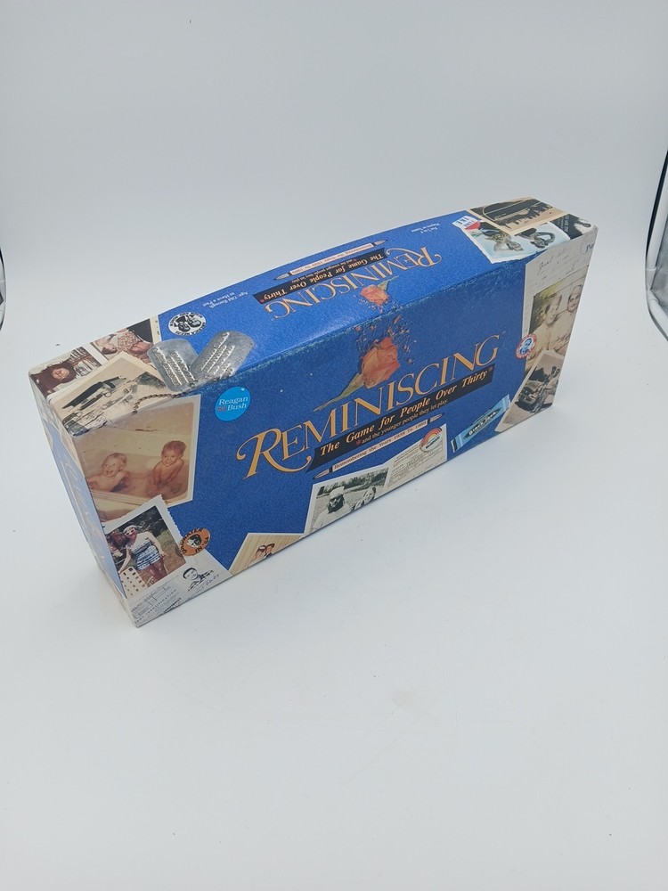 Reminiscing Board Game Trivia 1939-1989 Complete Game Board Only