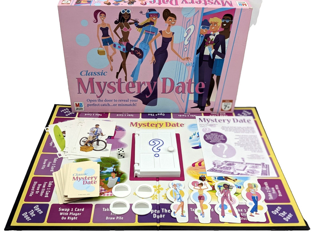 2005 Classic Mystery Date Board Game Milton Bradley 100% Complete