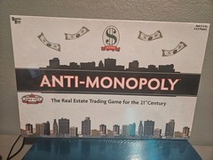 NEW Anti Monopoly Board Game Brand New and Sealed 2007 Realestate Trading Gam
