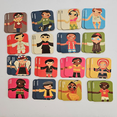 Around the World Matching Game 36 Countries Ages 3+ Memory Concentration
