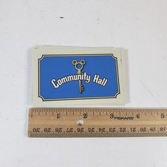 Monopoly Disney Vacation Club Edition 16 Community Hall Cards Only (cc102)