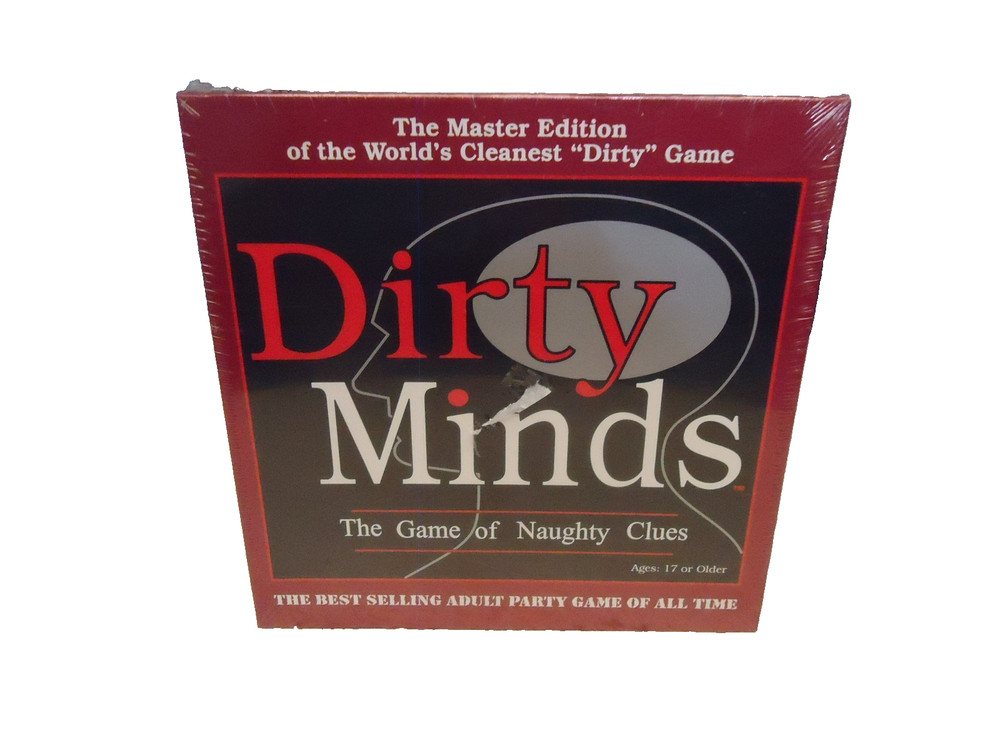 TDC GAMES DIRTY MINDS THE GAME OF NAUGHTY CLUES ( new sealed) ^