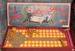 Victorian Table Skittles Game Retro Range By Toys And Games