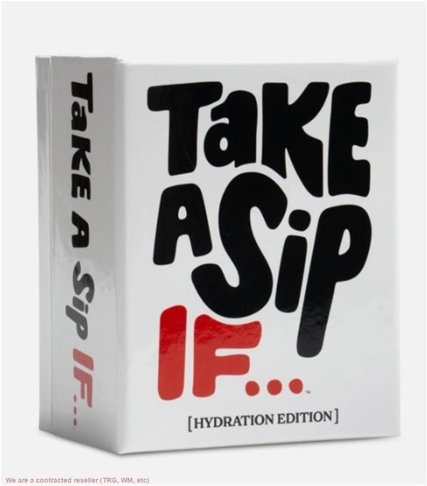 Take a Sip If Party Card Game: Creative Thinking, Instructions, 2+ Players, D…