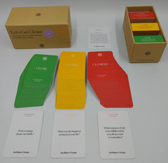 Let’s Get Closer Card Game Family Edition Conversation Cards Intelligent Change