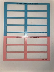 Avalon Hill. Original 1961 Copy. Green Backsides Counters VGC.