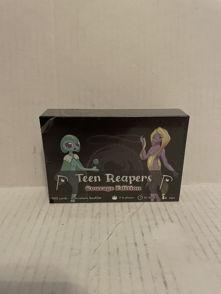 Teen Reapers Courage Edition Card Game For 2-6 Players Ages 8+
