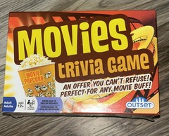 Movies Trivia Game by Outset New Sealed Free Shipping