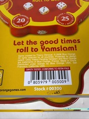 Yamslam Dice Game Roll to Win Blue Orange Games 2008. Complete Ages 8 And Up