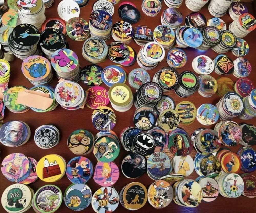 90s POG Party! 300 POGs – Excellent Variety Of Milk Caps