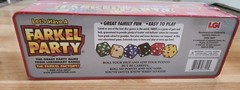 Let’s Have a Farkel Party Dice Game Tin Edition 2007 NEW SEALED. LGI Games