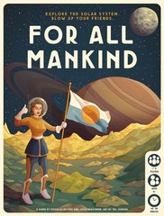 For All Mankind Board Game – Explore the solar system, Blow up your friends