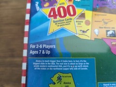 GREAT STATES! Board Game, 2010 International Playthings, New in Box Cellophane