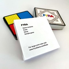 Fyra Matching & Stacking Card Game | 1-4 Players