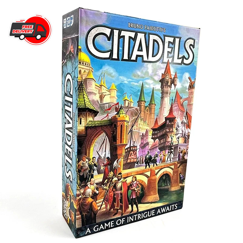 Citadels Royal Architects, Medieval City Building & Strategy Game, 2–8 Players