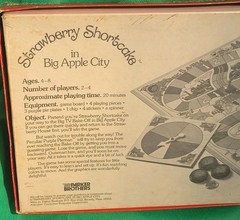 Strawberry Shortcake in Big Apple City Board Game 1981 Vtg. MISSING PAWN, READ