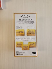 Better Than Yesterday 365 Daily Challenges Life Fullfilling Game Meme NEW Sealed