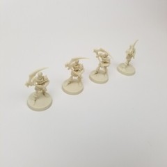 4 HeroQuest Skeleton Miniatures Avalon Hill/Hasbro 2021 NEW MINIATURES ONLY