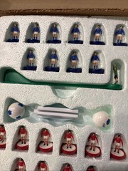 Subbuteo Table Soccer Club Edition Board Game Jokari 1981 Box Worn Contents VG