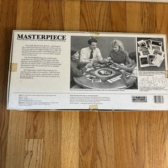 Masterpiece 1987 Parker Brothers Art Auction Board Game Complete