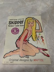 Vintage 1964 Mattel Barbies Little Sister Trains Her Horse Board Game