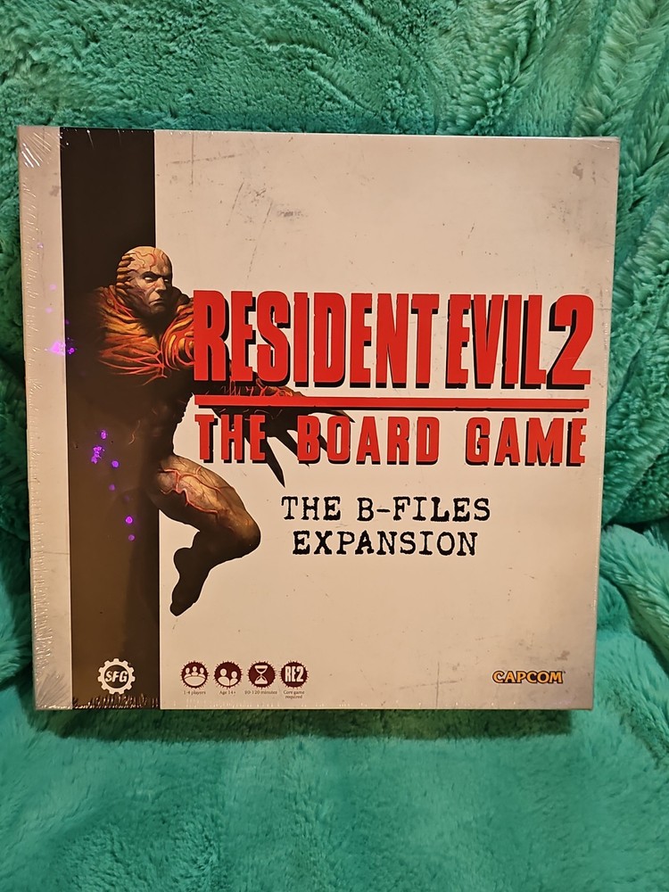 Steamforged Games Resident Evil 2: The B-Files Expansion Board Game