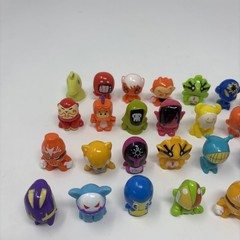 Vintage Gogos Crazy BonesAssorted Mini Figures Mixed Lot Of 41