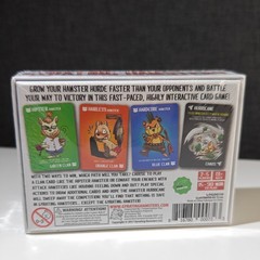 Gyrating Hamsters Fast Paced Interactive Strategy Card Game Brand New