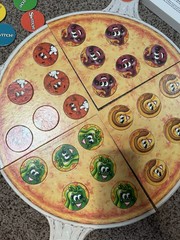 Vintage Pizza Party Board Game Parker Brothers 1987 (missing one red switch pc)