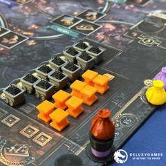 Brass Birmingham – 175 Deluxe Tokens (Score + income markers Free Gift)