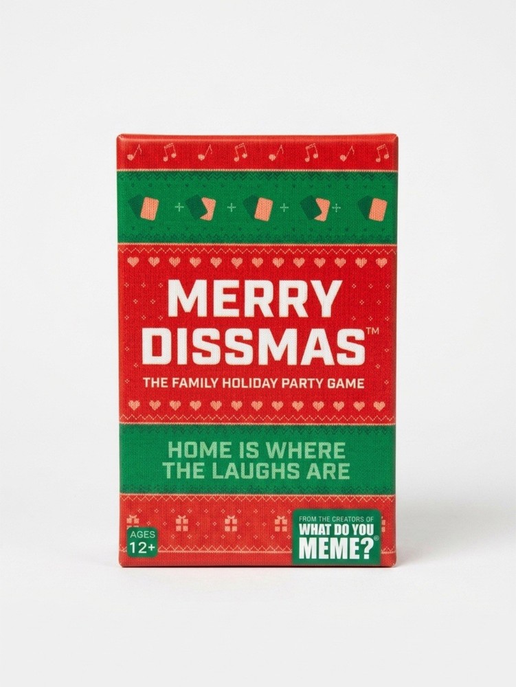 Merry Dissmas Family Holiday Party Game