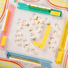 Maison Lude Deluxe Acrylic Mahjong Starter Set (Cirquejong Edition)
