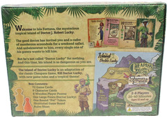 The Island of Doctor Lucky Board Game Ages 12 + Mystery Murder 2018 Cheapass
