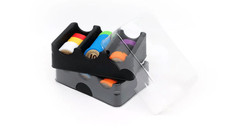 Playte Mini Chip 120 Premium Heavy 1.7g Board Game Tokens Set.