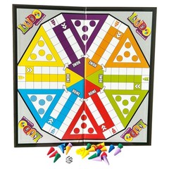 Livevie Ludo 2018 Classic Strategy Game Board for Kids & Family, Unique 6-Player