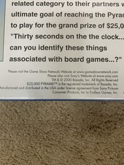 Vintage 2000 The $25,000 Pyramid Board Game Sealed TV Game Show NOS