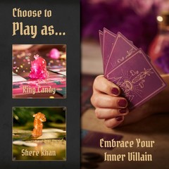 Disney Villainous Sugar Spite Tabletop Game Embrace Your Inner Villain Ages 10+