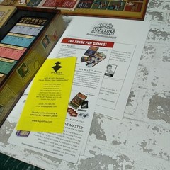 Simply Suspects The Game of Suspicion and Betrayal Board Game – Open Box