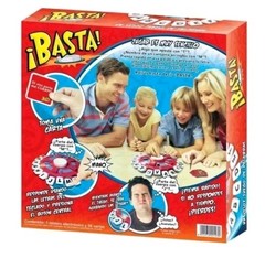 New BASTA Spanish Word Game Fast-Paced Family Board Game for fun NEW SEALED