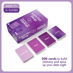 Let’S Get Deep by Relatable, a Question Card Game for Couples, Great for Date Ni