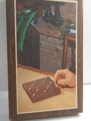 Vintage Hoyle Official Games The Bullseye Puzzler Game 1964 – 8106 Walnut – Rare