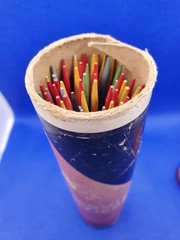 1937 Parker Brothers Movie Sticks Game Sticks and Tricks Wooden Sticks Vintage