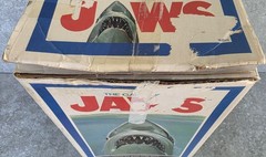 Vtg 1975 Ideal Universal Pictures Game of Jaws Shark Game 95% Complete FREEUSHIP