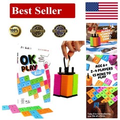 Family-Friendly Tile Game: Multicolored, Waterproof, Perfect for Traveling